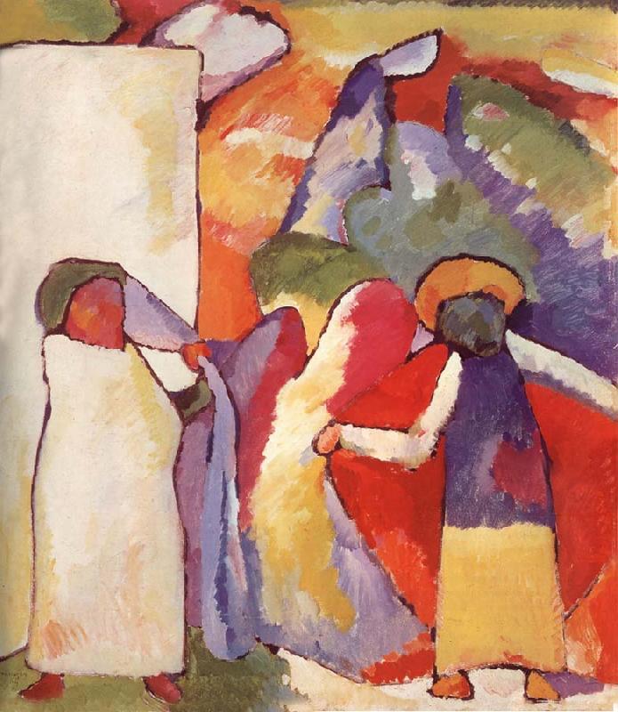 Wassily Kandinsky Improvisation Vi oil painting image